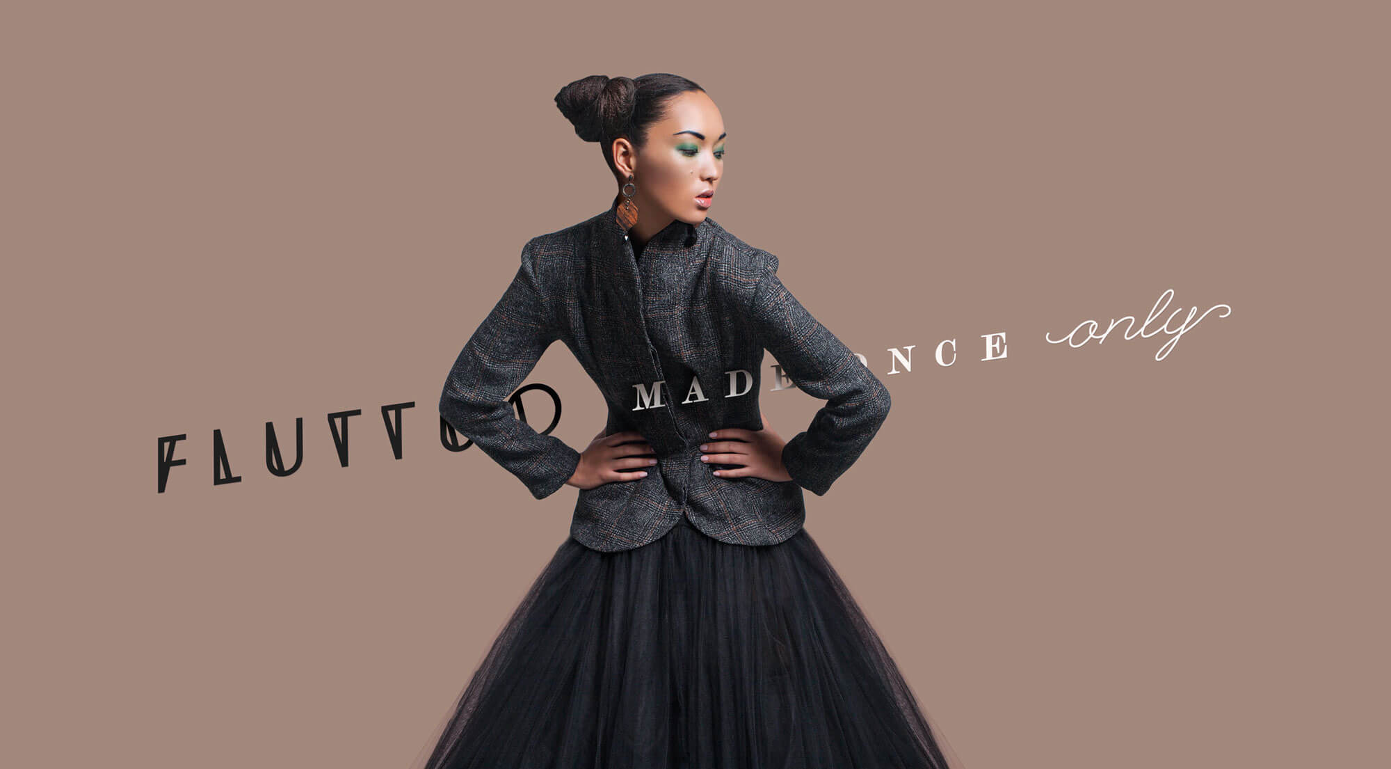 Fluttuo fashion photo shooting style