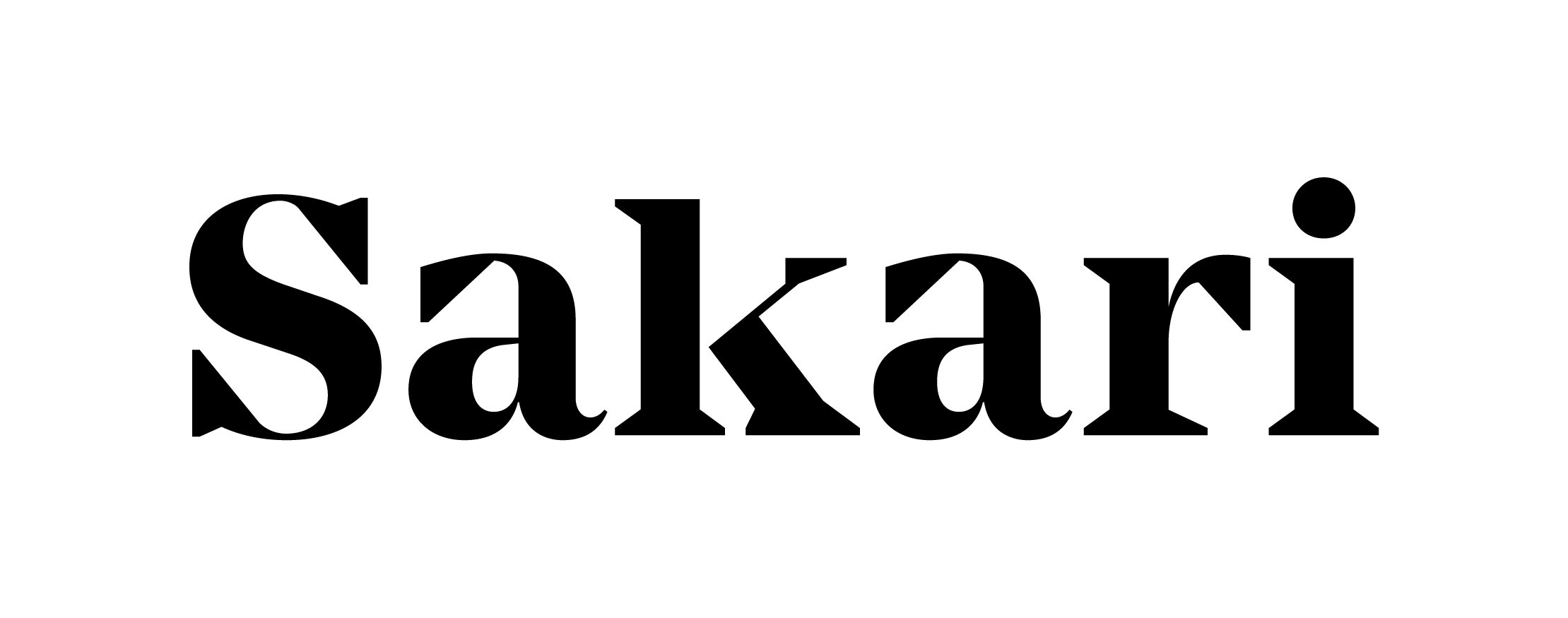 sakari sake japanese brewery logo design branding logotype