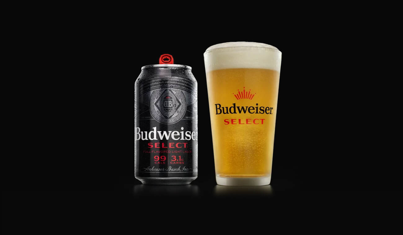 brand premiumization Budweiser Select Beer
