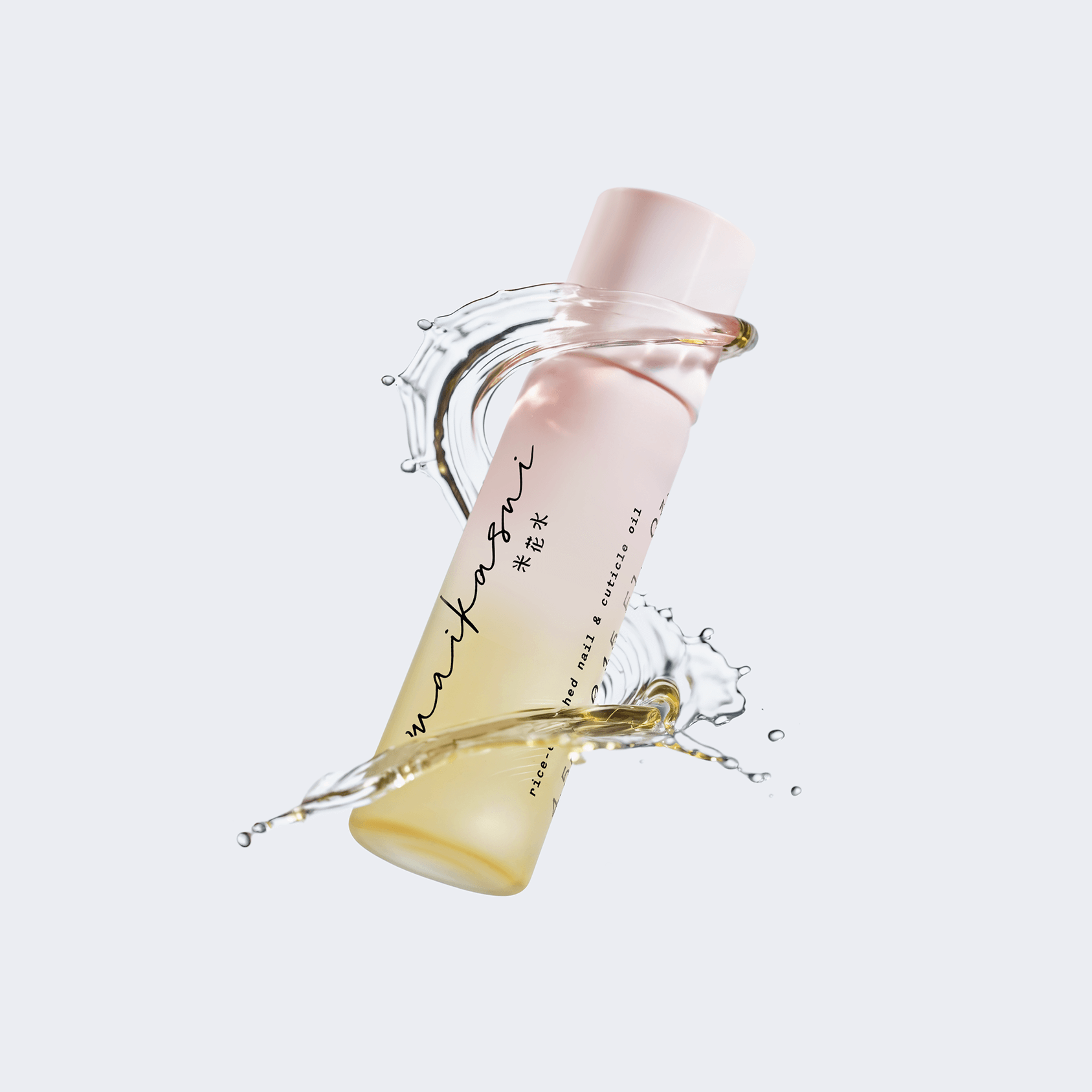 packaging design maikasui nail oil sustainable packaging for japanese global cosmetics premium brand